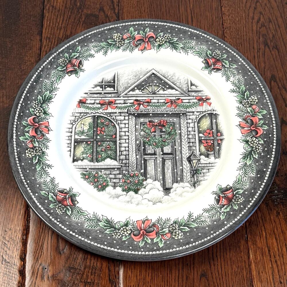 Royal Stafford Christmas Home Dinner Plate Vintage Christmas Decor England